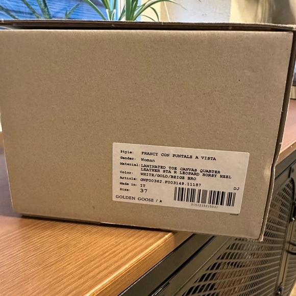 LIMITED EDITION Authentic Golden Goose Francy Con Puntale A Vista Size 38/7 - Picture 9 of 10